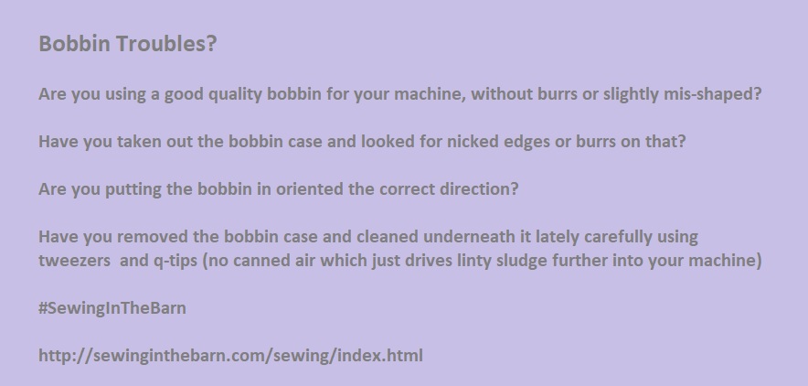 Bobbin troubles tip image